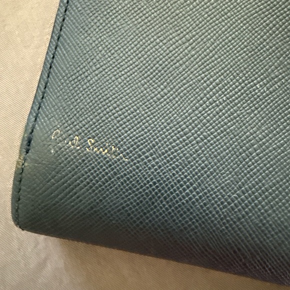 GUC Paul Smith Navy Blue Zip Wallet - Picture 3 of 7